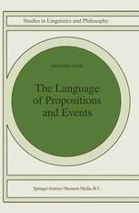 The Language of Propositions and Events: Issues in the Syntax and the Semantics of Nominalization