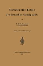 Unerwünschte Folgen der deutschen Sozialpolitik