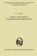 Georg Cantor und das Unendliche in der Mathematik: Vorgetragen in der Sitzung vom 31. Oktober 1981