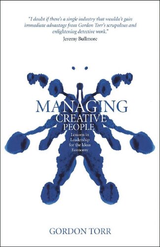 Managing Creative People: Lessons in Leadership for the ideas economy