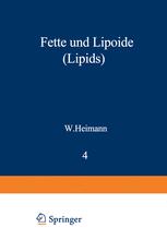 Fette und Lipoide (Lipids)