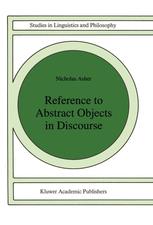 Reference to Abstract Objects in Discourse