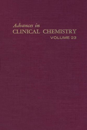 Advances in Clinical Chemistry, Vol. 23