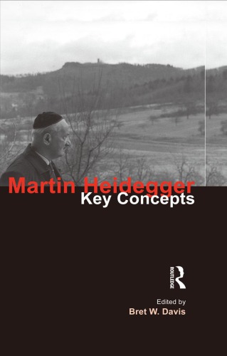 Martin Heidegger: key concepts