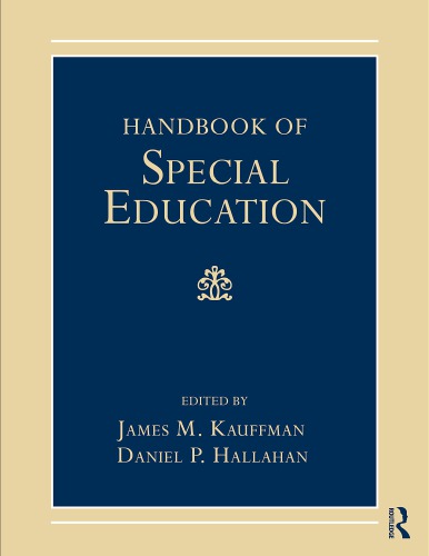 Handbook of special education