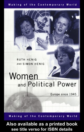 Women and political power: Europe since 1945