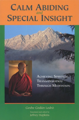 Calm abiding & special insight: achieving spiritual transformation through meditation