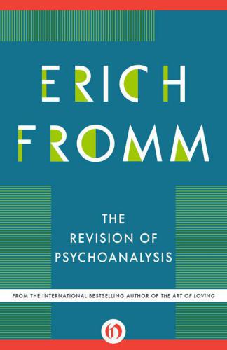 The Revision of Psychoanalysis