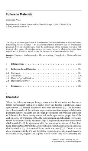 Fullerenes and Related Structures