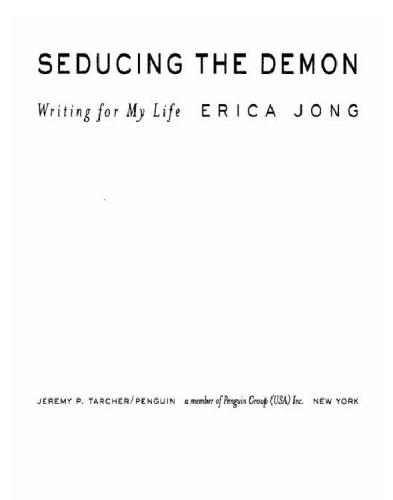 Seducing the demon: writing for my life