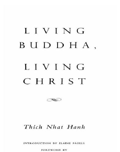 Living Buddha, Living Christ