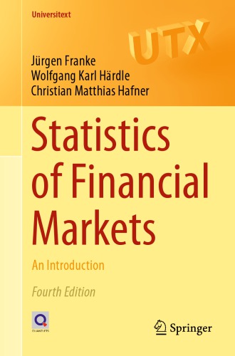 Statistics of financial markets: an introduction