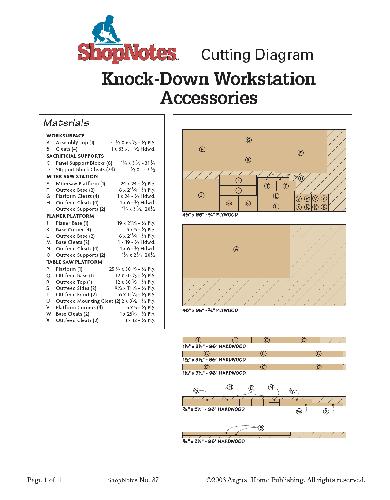 Woodworking Shopnotes 087 - Built Router Table