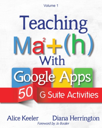 Teaching Ma²+ (h) with Google apps: 50 G Suite activities. volume 1