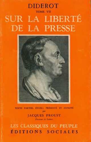 Sur la liberté de la presse (texte partiel)