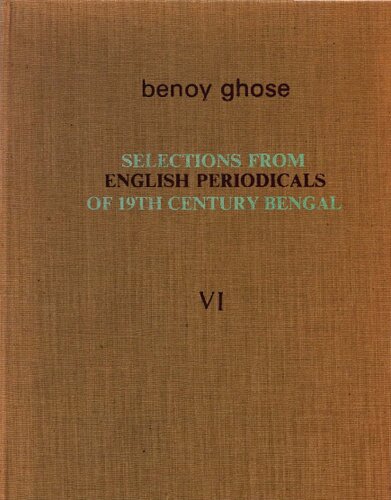 Selections from English periodicals of 19th century Bengal vol. 6