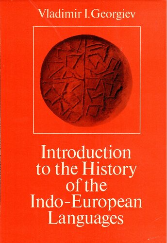 Introduction to the History of the Indo-European Languages