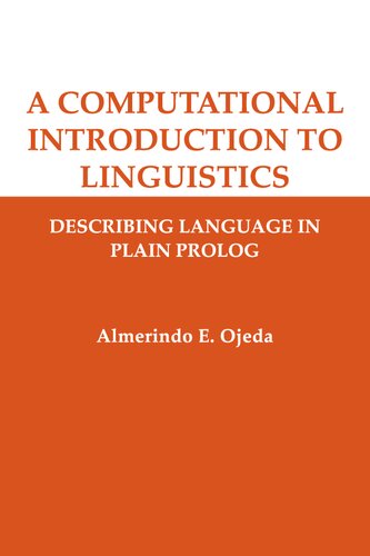 A Computational Introduction to Linguistics