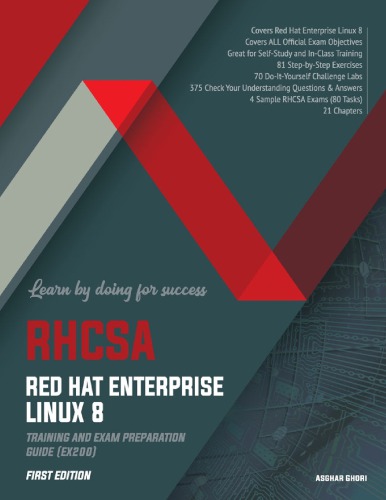 RHCSA Red Hat Enterprise Linux 8: Training and Exam Preparation Guide (EX200)