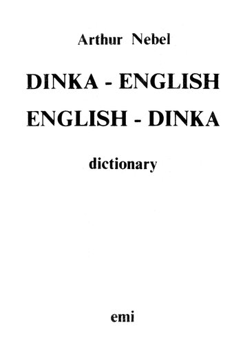 Dinka - English, English - Dinka dictionary