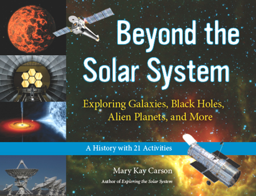 Beyond the solar system: exploring galaxies, black holes, alien planets, and more: a history with 21 activities