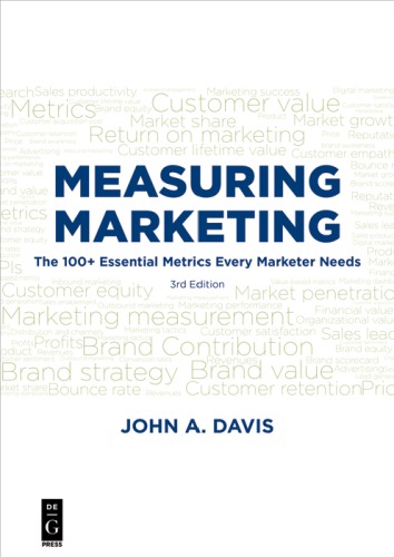 Measuring marketing: 103 key metrics every marketer needs