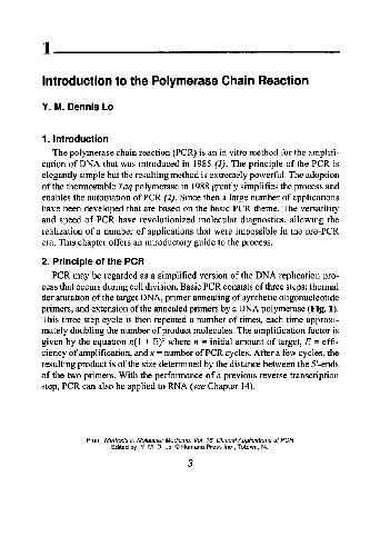 Clinical Applications of PCR