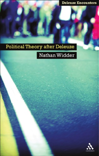 Political theory after Deleuze