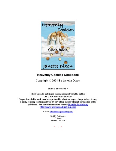 Heavenly Cookies Cookbook