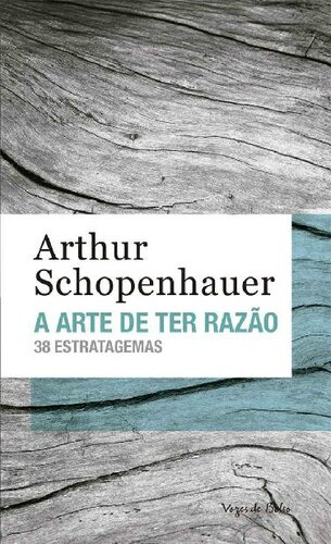 A arte de ter razão (Vozes de Bolso)