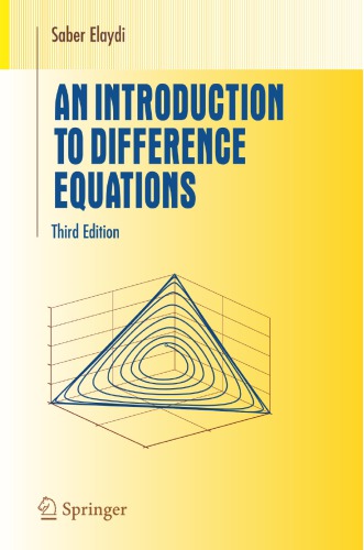 An introduction to difference equations