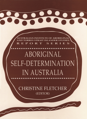 Aboriginal Self Determination in Australia