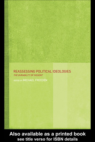 Reassessing Political Ideologies: the Durability of Dissent