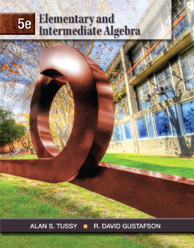 Elementary and intermediate algebra