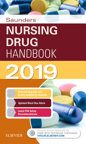 Saunders Nursing Drug Handbook 2019 E-Book