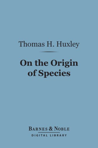 On the Origin of Species