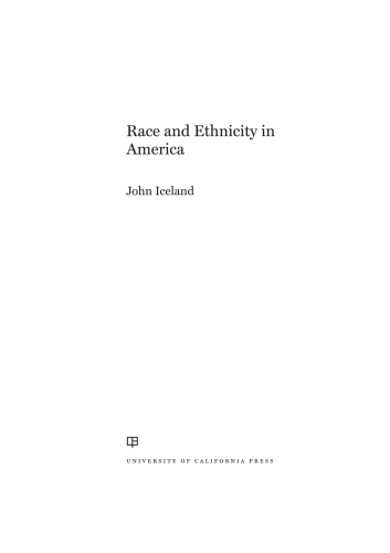 Race and Ethnicity in America