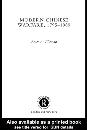 Modern Chinese Warfare, 1795-1989