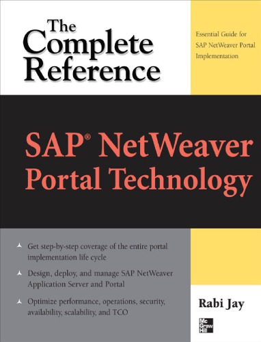 SAP NetWeaver portal technology: the complete reference