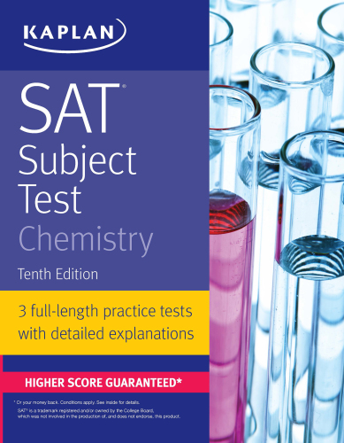 SAT subject test. Chemistry