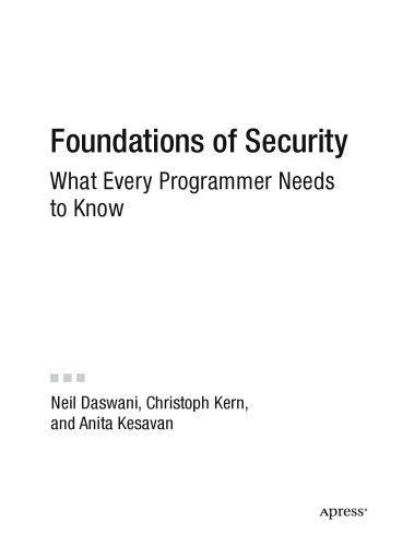 Foundations of Security