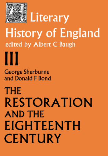 The Literary History of England