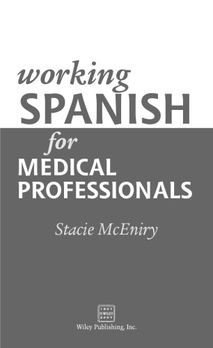 Working Spanish for Medical Professionals