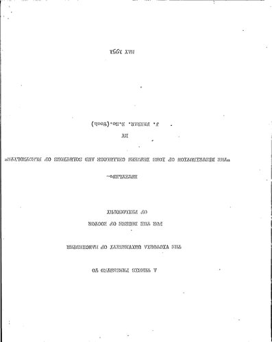 The Distribution of Ions Between Cellulose and Solutions of Electrolyte