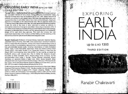 Exploring Early India, Up to C. AD 1300