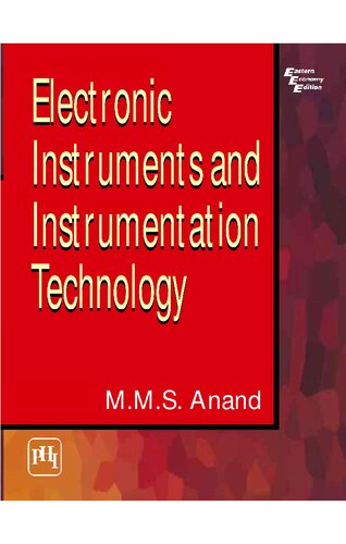 Electronic Instruments and Instrumentation Technology