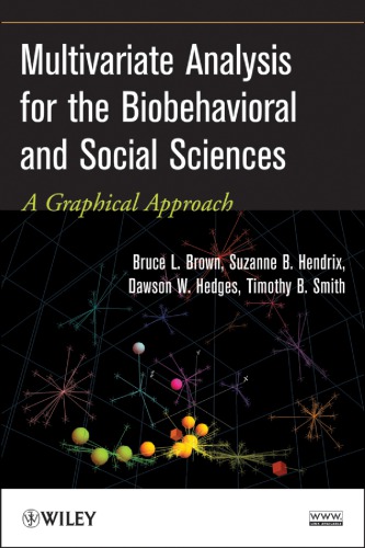 Multivariate analysis for the biobehavorial and social sciences: a graphical approach