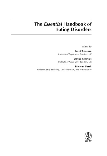 The Essential Handbook of Eating Disorders