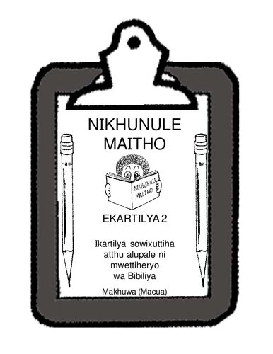 Nikhunule maitho. Ekartilya 2