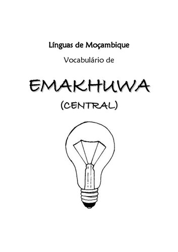 Vocabulário de Emakhuwa (Central)